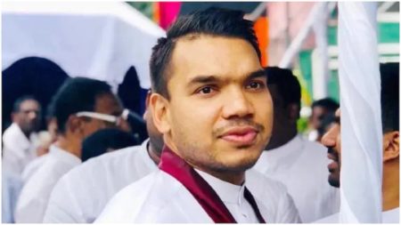 Namal Rajapaksa on Current Poltical crisis in Sri Lanka